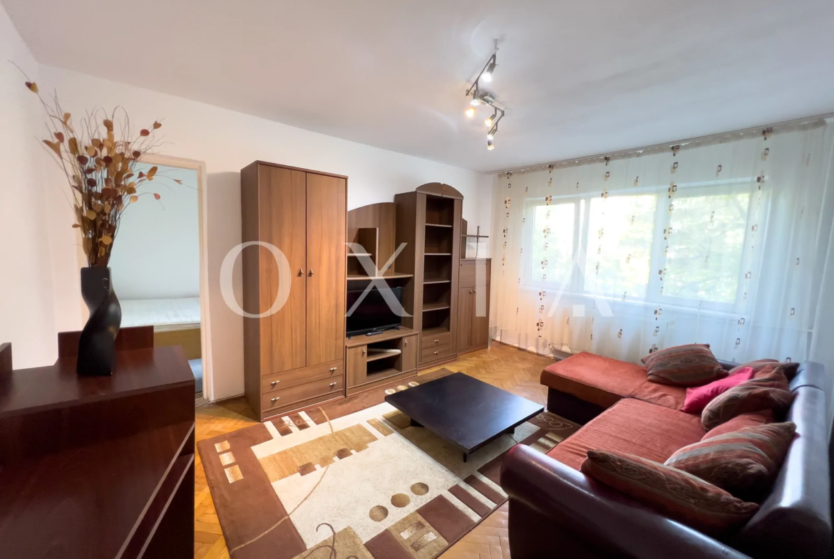 Apartament 2 camere, mobilat-utilat, zona Dacia