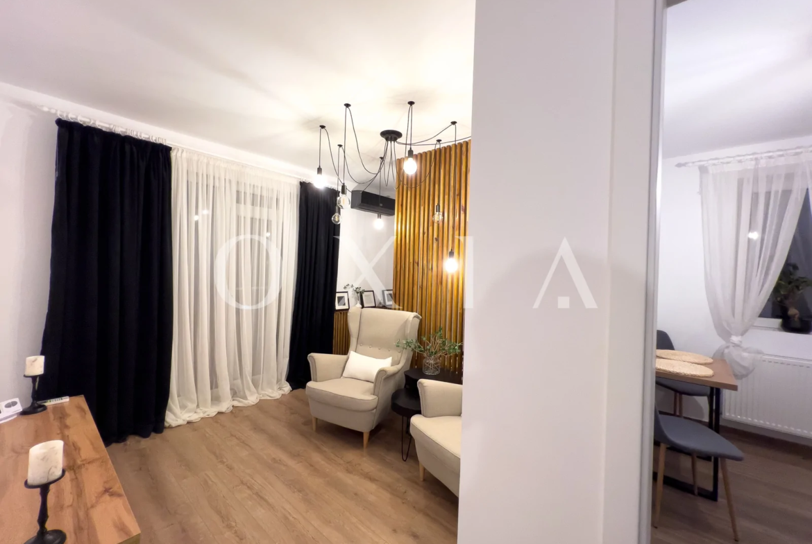 Giroc/Calea Urseni, mobilat premium, etaj intermediar