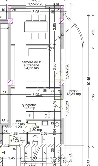 Apartamente 1 si 2 camere, Zona Aradului-Lipovei