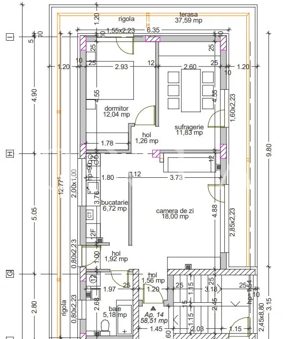 Apartamente 1 si 2 camere, Zona Aradului-Lipovei
