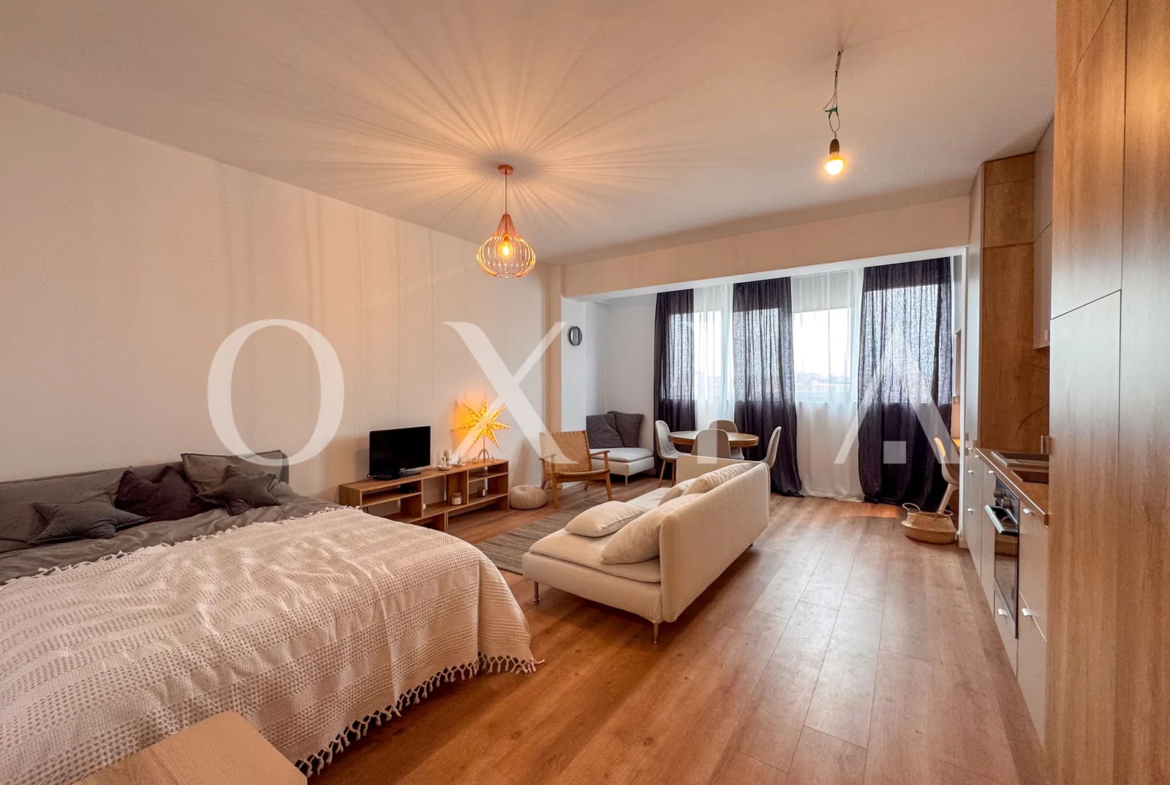 Apartament Tip STUDIO, Mobilat-Utilat, Parcare Proprie