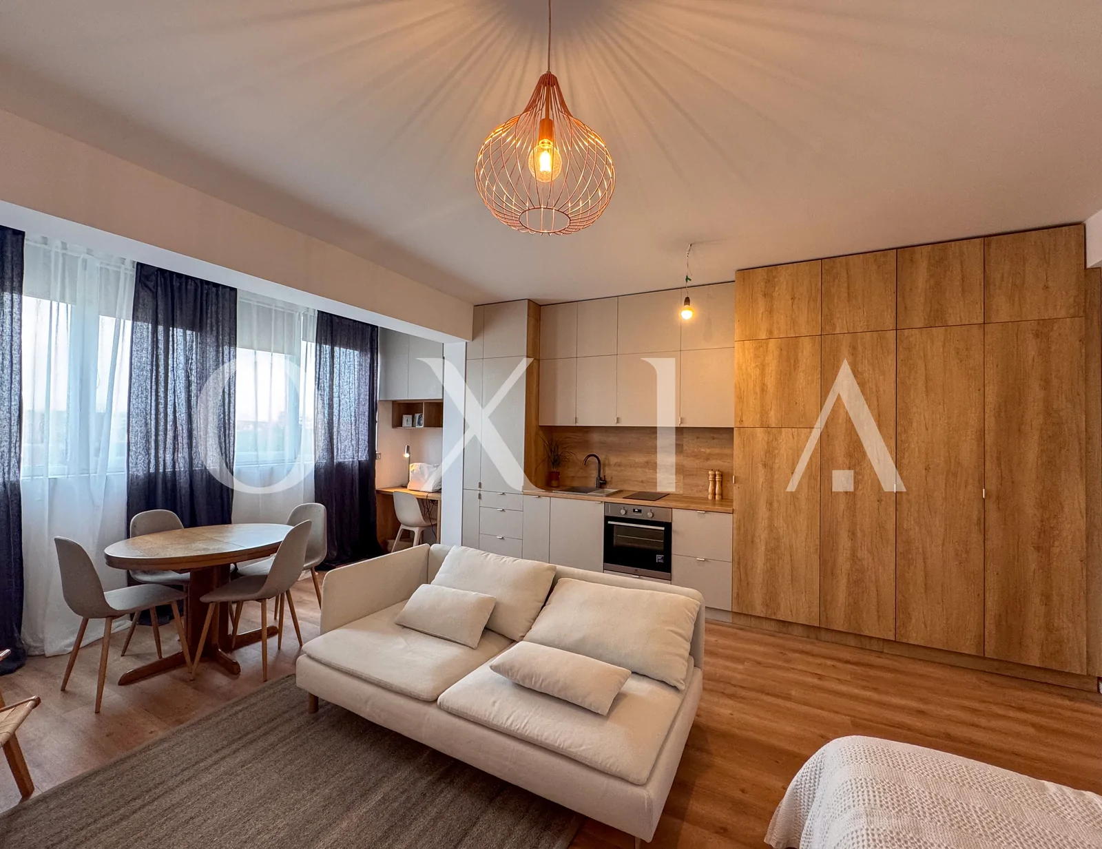 Apartament Tip STUDIO, Mobilat-Utilat, Parcare Proprie