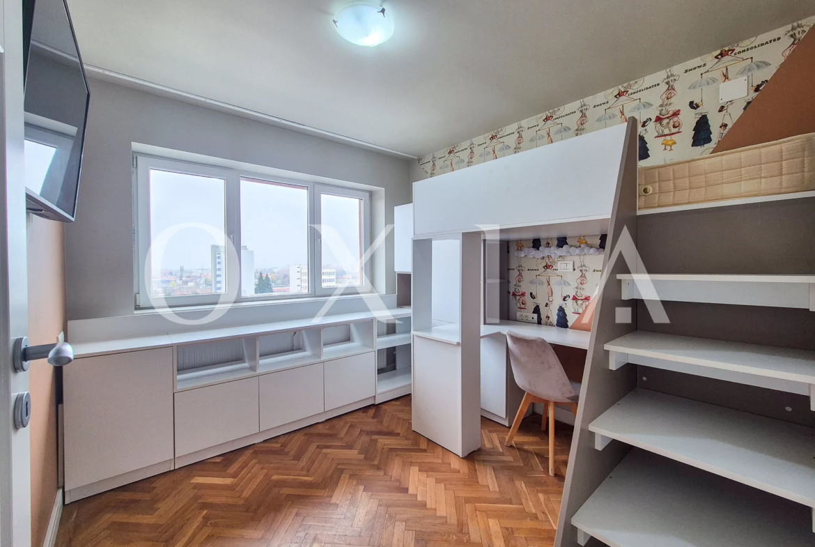 Apartament cu 3 camere si vedere superba spre Bega,  Spl. N.Titulescu