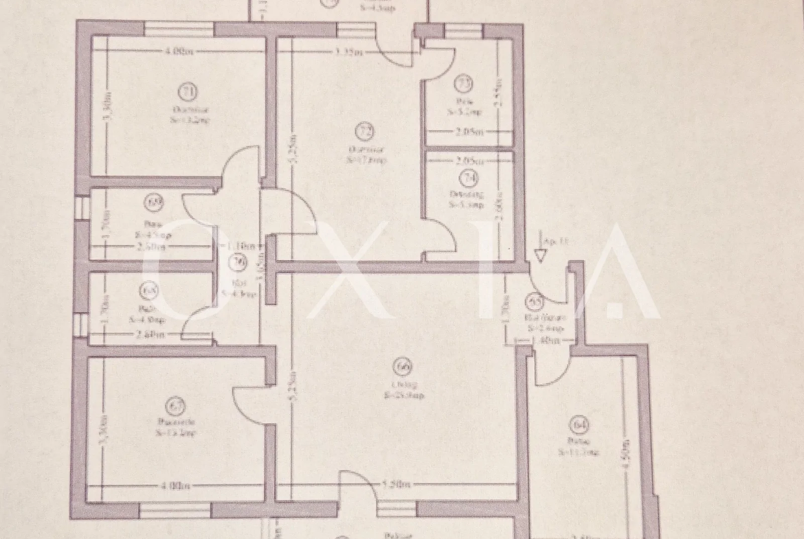 Chisoda, Apartament cu 4 camere si design modern