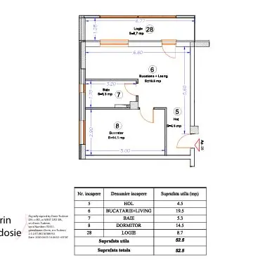 Giroc-Esso, Apartamente cu 2 si 3 camere