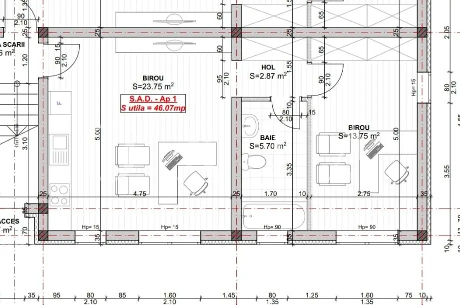 Giroc, Zona Garii, Apartament Tip SAD,