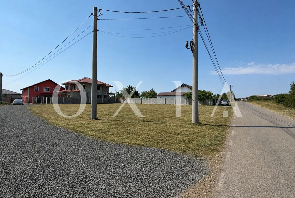 Sag, 630 mp, posibilitate duplex, strada asfaltata
