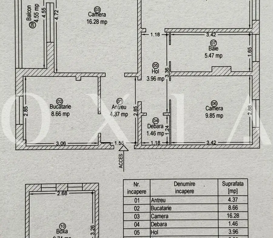 Sagului-Piata Doina, Renovat Integral, Etaj Intermediar