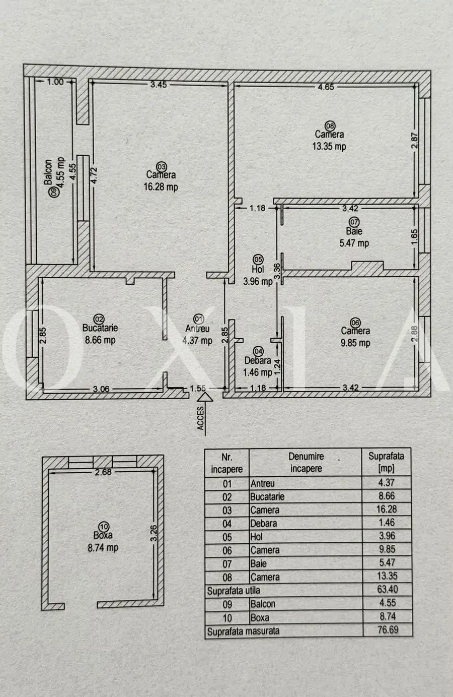 Sagului-Piata Doina, Renovat Integral, Etaj Intermediar