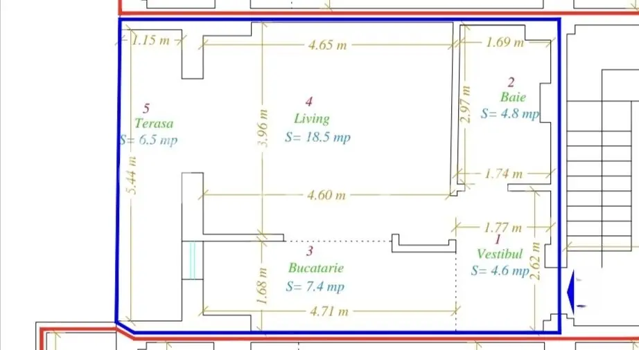 Soarelui (Sud Plaza) – Etaj Interemdiar – Disponibil Imediat